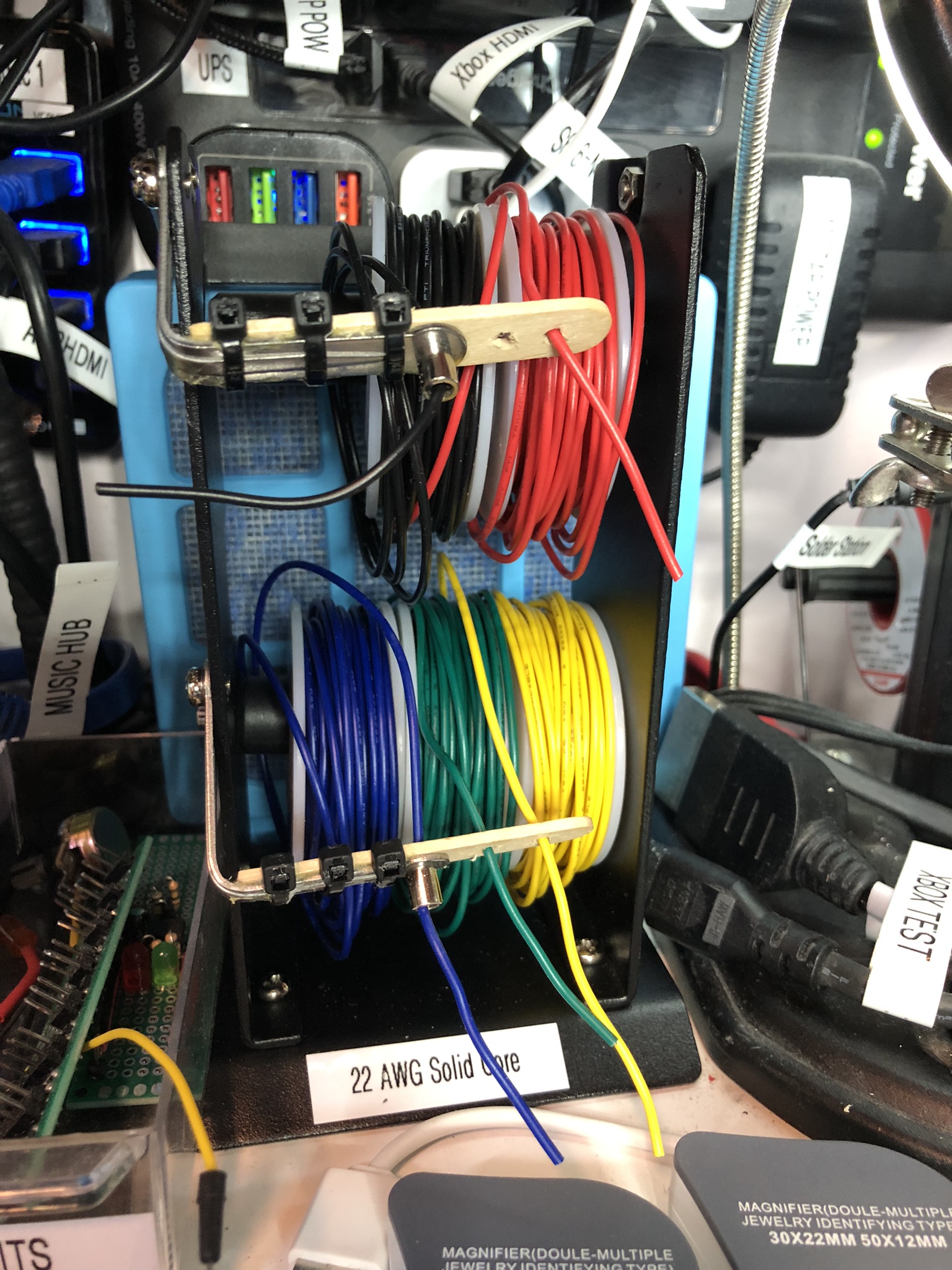John's modified QWORK dual solder dispenser