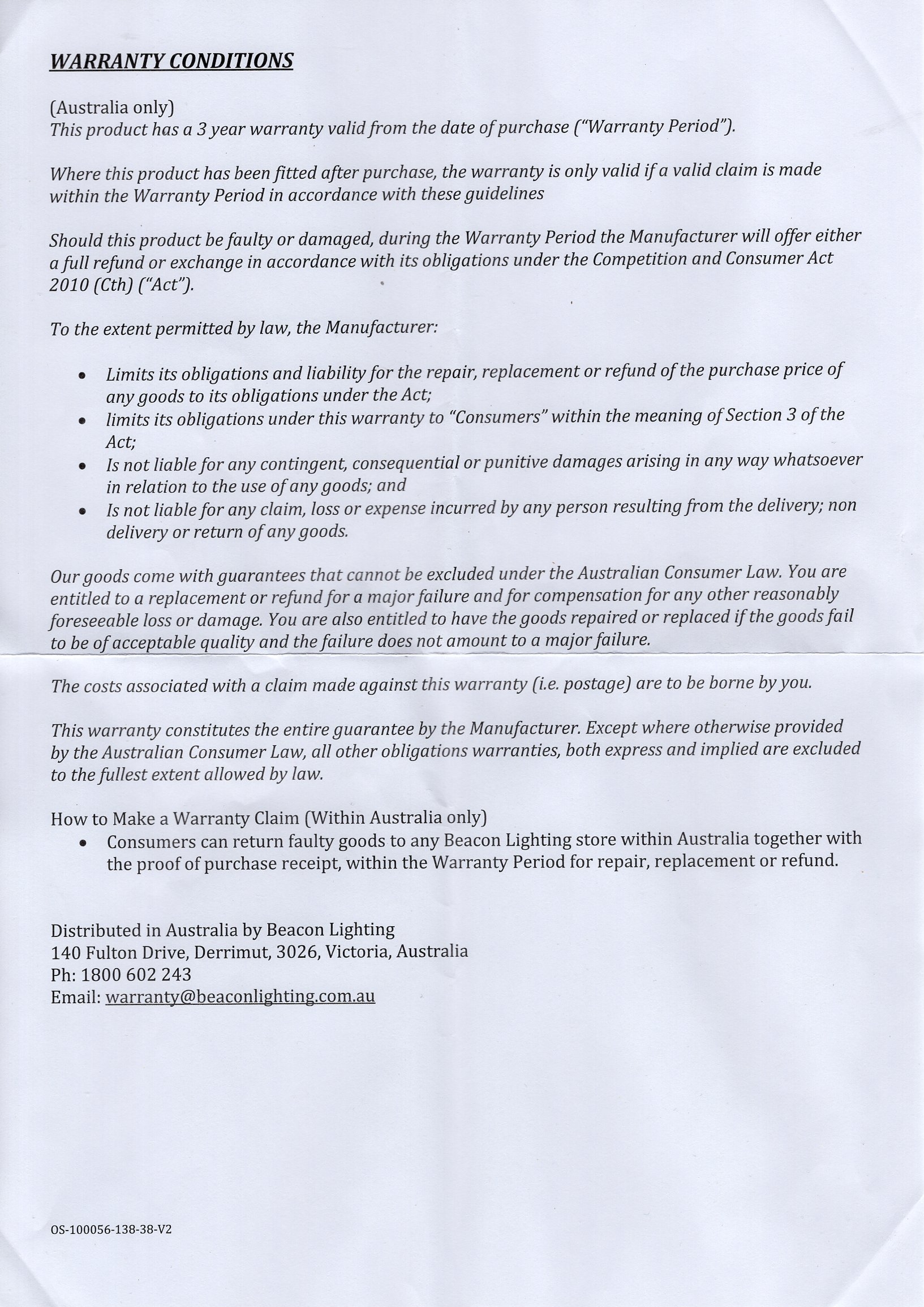 Scan from manual